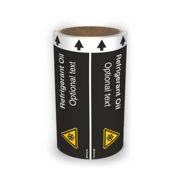 ISO Rørmerking - Refrigerant Oil (english) ISO 20560