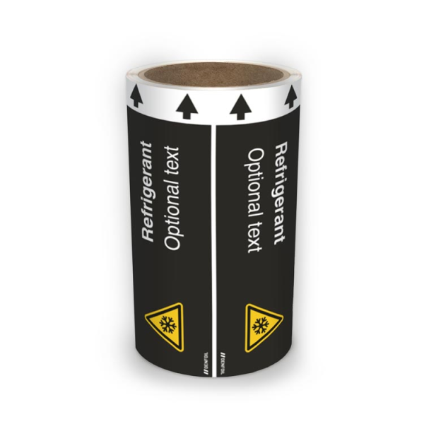 ISO Rørmerking - Refrigerant (english) ISO 20560
