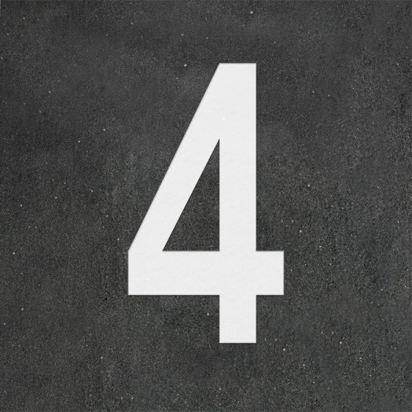 PREMARK Tall 4 - Termoplastisk vegmerking