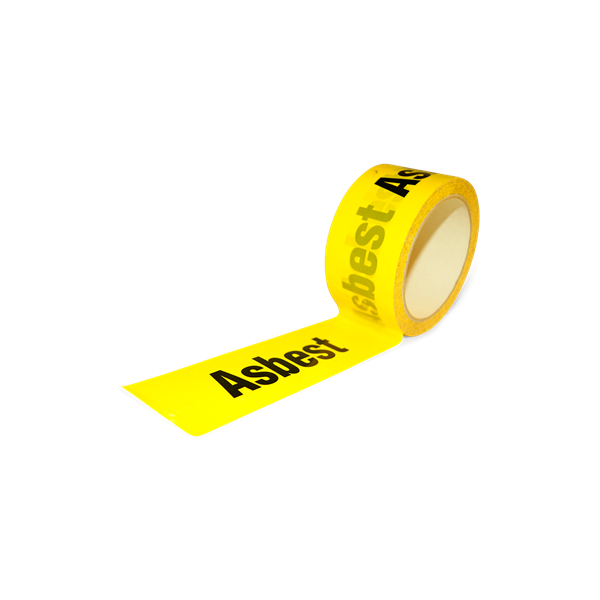 Asbest tape - 50 mm x 66 m - Tape for pakking av asbestholdig materiale